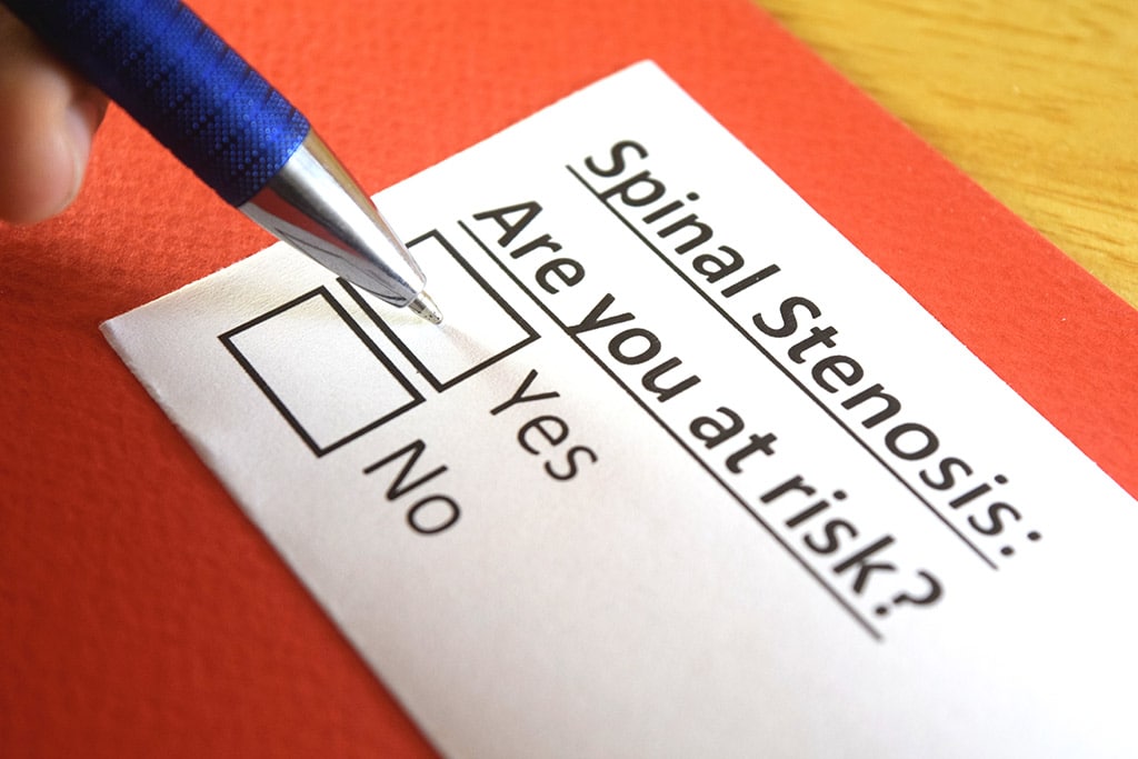 “Is spinal stenosis causing your back discomfort?”